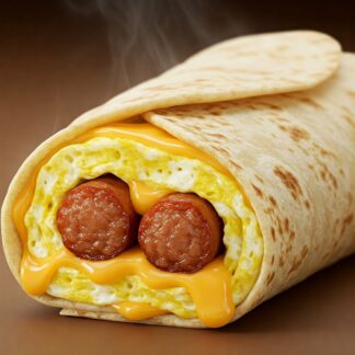 Egg w/ Cheese & Kirby Sausage Link Burrito